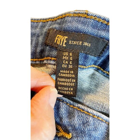 FRYE Women's Skinny Jeans Pants Size 6 - Picture 4 of 11